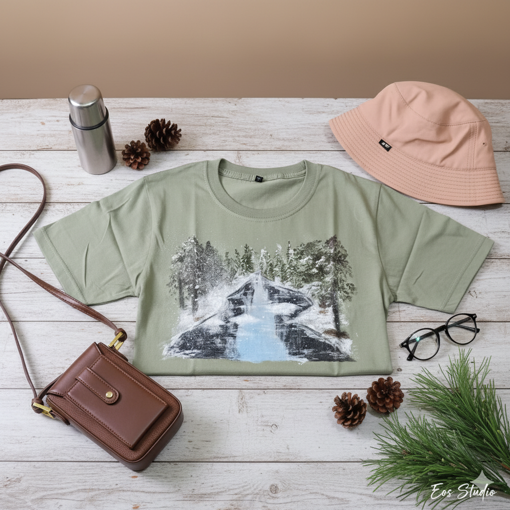Painted T-Shirt - Winter Vibe